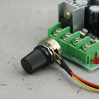 Control De Velocidad De Motor Dc 10-60v 20a Pwm 12v 24v 48v