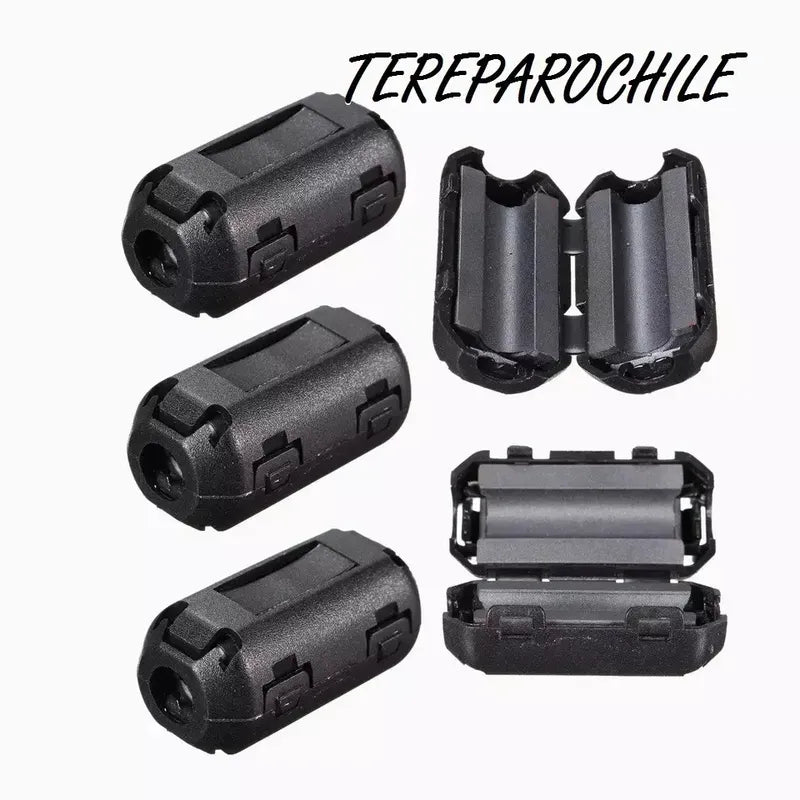 Pack 3 Ferrita Supresora Ruidos Emi Rfi Cable Hasta 5mm