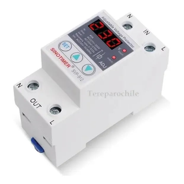 Relé De Protección Sobre Y Bajo Voltaje -red Ac - 40a