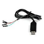Cable Usb Convertidor Ttl Uart 4pin Rs232 Pl2303 Pl2303hx 5v