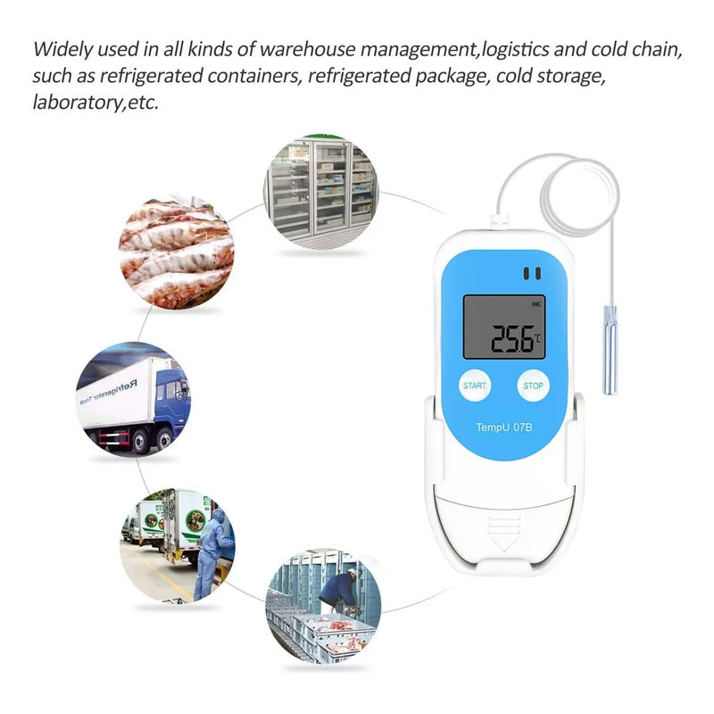 Registrador Temperatura Humedad Data Logger Usb Con Sonda