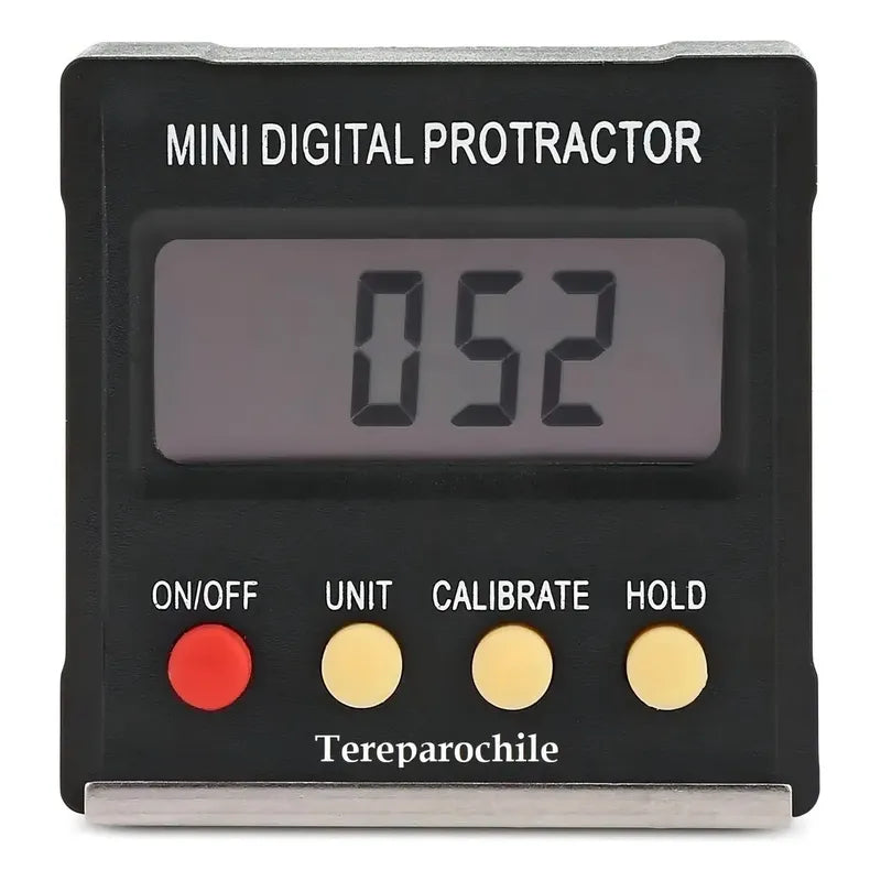 Inclinómetro Digital Prot Mini Magnético Precisión 0.1º Pantalla