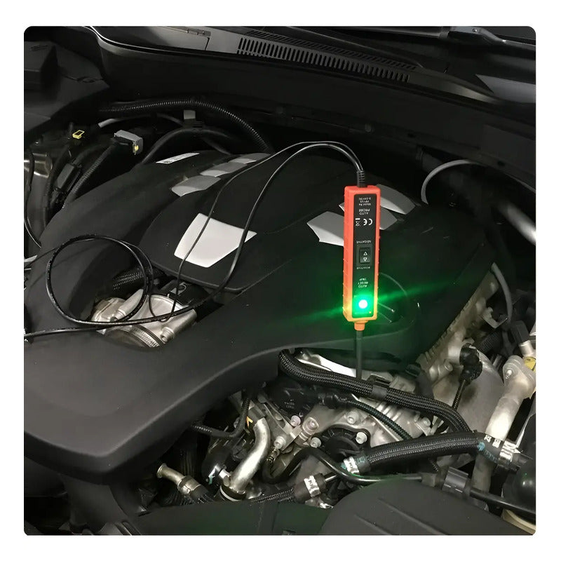 Punta Lógica Automotriz 12v 24v Probador Circuito Eléctricos Rojo