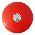 Timbre Campana Alarma 220v Metal Rojo Escuela Incendio 97db 10 Pulgadas Rojo