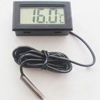 Termometro Digital Lcd Medidor Temperatura Acuario Clima Negro