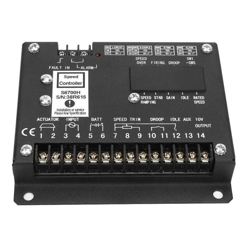 Gobernador De Velocidad S6700h Controlador Generador - Avr