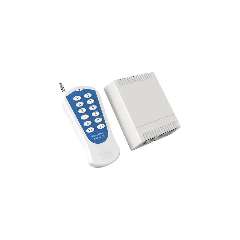 Control Remoto Rele 12 Canales 24v Inalámbrico Relay Tx Rx