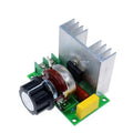 Dimmer Regulador Velocidad Motor 4000w 220v Control Pwm Scr