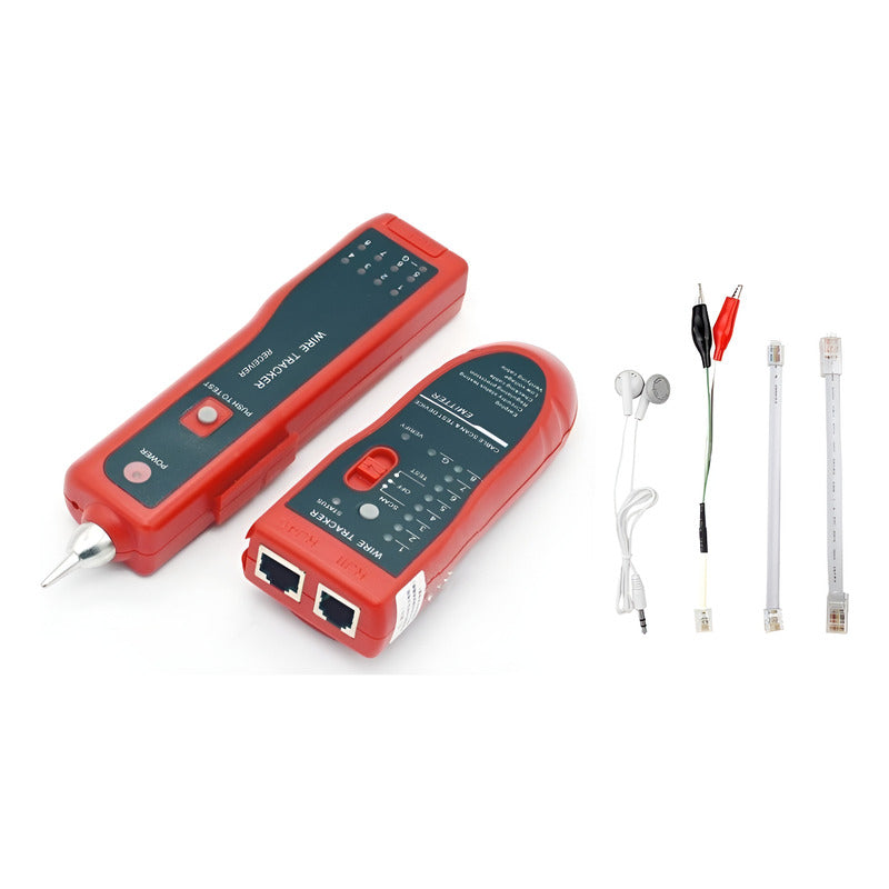 Tester Red Lan Rj45 Telefono Cable Rj11 Cat5 6 Wire Tracker