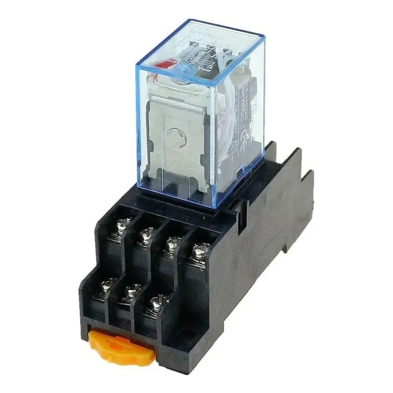 Rele My4n-j 24v Ac 4pdt Relay Hh54p 14 Pines Con Base