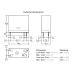 Rele Relay Ale1pb12 12v Contactos De 16amp 250v Max