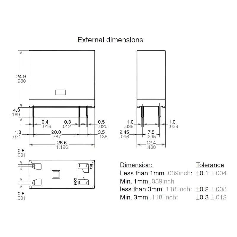Rele Relay Ale1pb12 12v Contactos De 16amp 250v Max