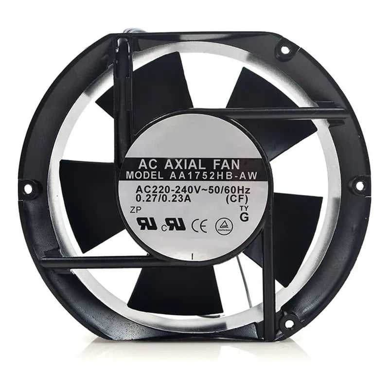 Ventilador Fan Cooler Aa1752hb-aw 220v 170x150x50mm 50/60hz Negro