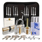 Kit Ganzúas 30 Piezas Candado Transparente Cerrajería
