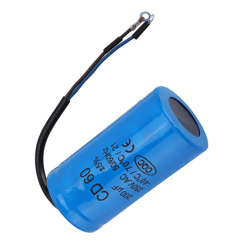 Condensador Arranque Cd60 200uf 250v Motor Electrico 50/60hz