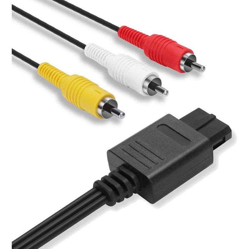 Cable Audio Video Av Para Nintendo Supernintendo Snes 64 N64