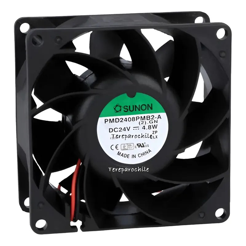 Ventilador Soldadora Indura 80x80x38mm Dc 24v 7.2w Pmd2408pm