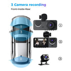 Camara Para Auto Full Hd 1080 Gran Angular 170 Grados Sensor