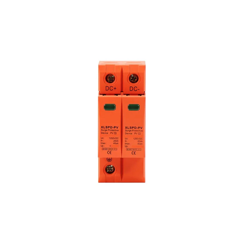 Protector Sobretensiones Pararrayos 2p 40ka Dc1000v Max 12000vdc