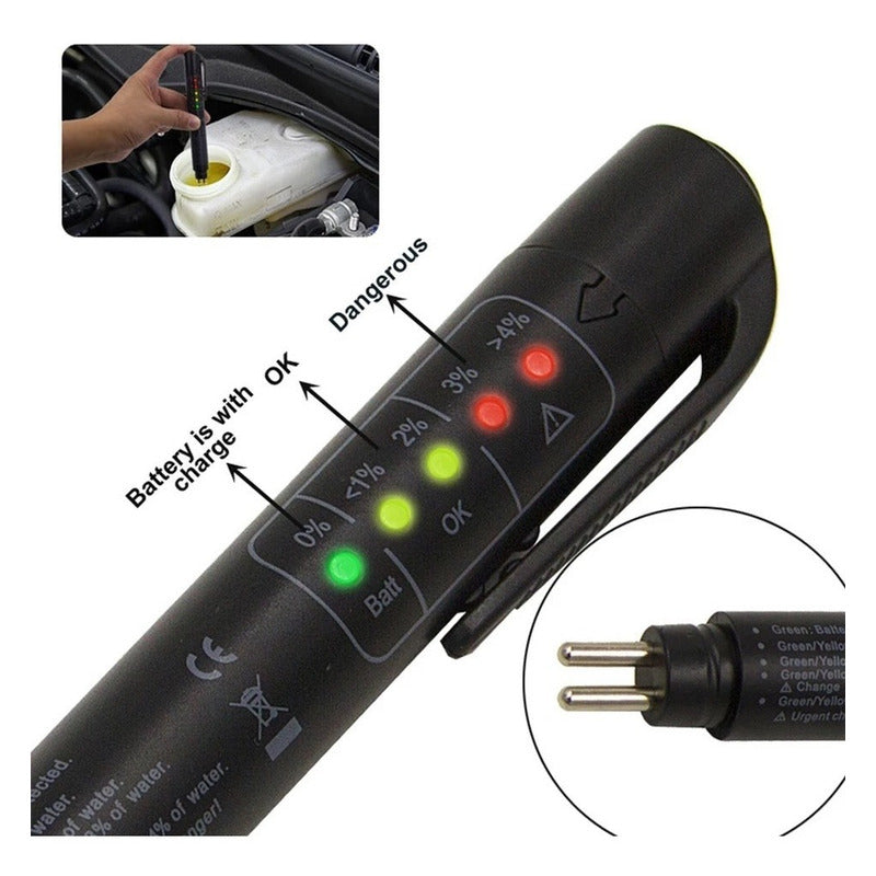 Medidor Calidad Liquido Fluido De Freno Auto Dot3 Dot4 Dot5