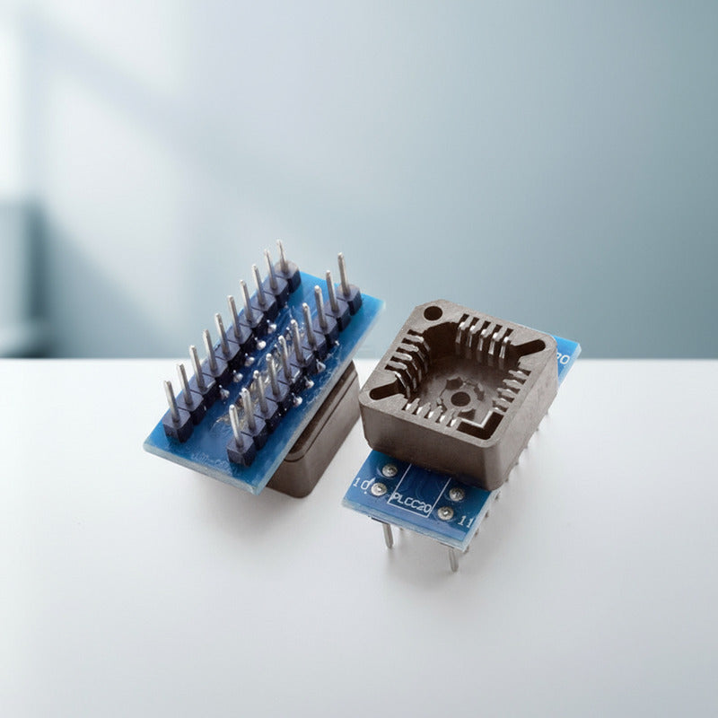 Zocalo Adaptador Plcc20 Dip20 Programación Tl866 Xgecu