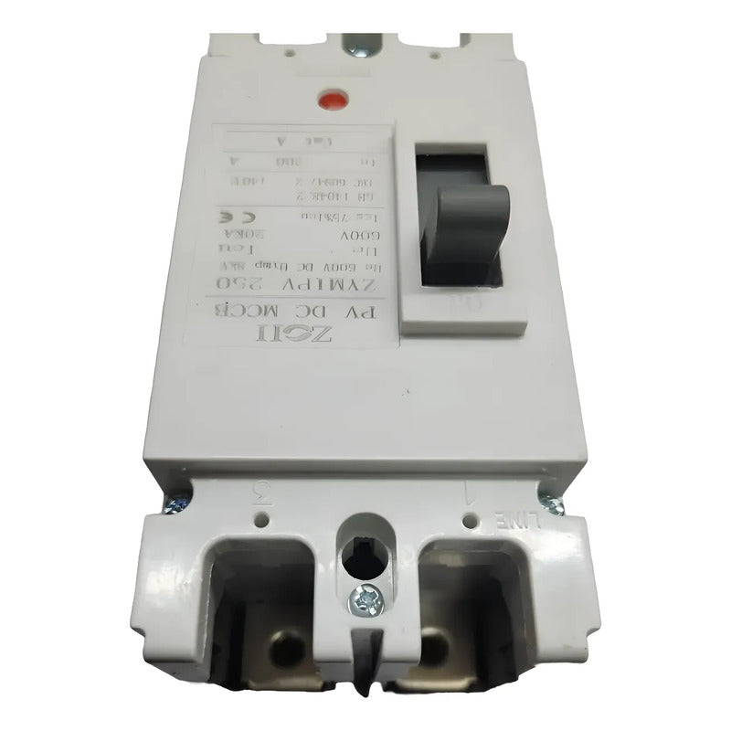 Disyuntor Automatico Solar Max 600v Dc Mccb 2p 200a 20ka