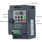 Variador De Frecuencia 2.2kw Entrada 1f Salida 3f 0-220v 10a