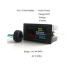 Medidor Consumo Kwh Corriente Lcd Potencia Voltaje 110v 220v