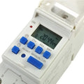 Timer Digital Riel Din 25a Thc25a Temporizador Programable