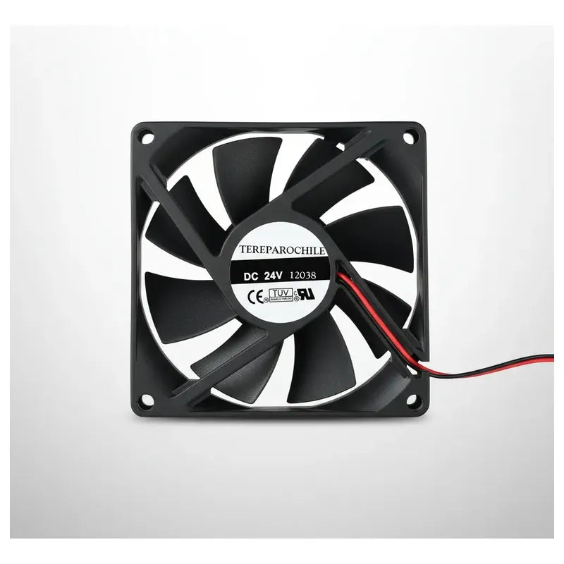Ventilador Fan Cooler 24v Dc 120mm 120x120x38 Mm 12038 12cm
