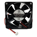 Ventilador Fan Cooler Ld247025s 24v 70x25mm 2 Pines 7025 Negro