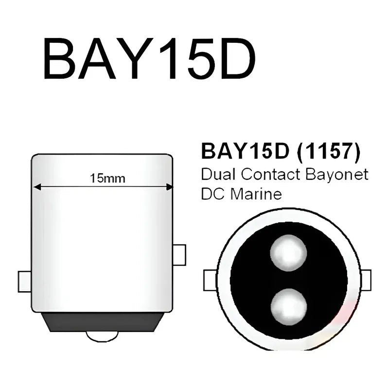 Ampolleta 48v 25w Bay15d Yale Elevador Ascensor Apiladora
