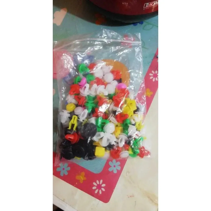 Set 200 Clip Broche Reparacion Parachoque Puertas Carroceria