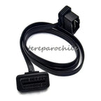 Cable De Extensión Plano Obdii Obd2 Macho Hembra Obd Ii
