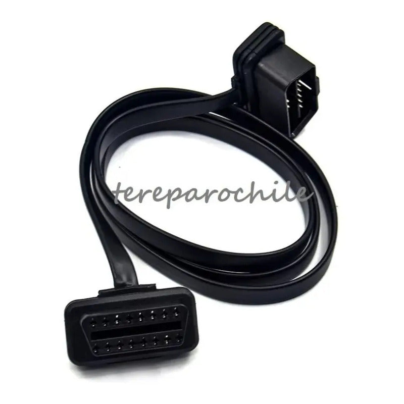 Cable De Extensión Plano Obdii Obd2 Macho Hembra Obd Ii