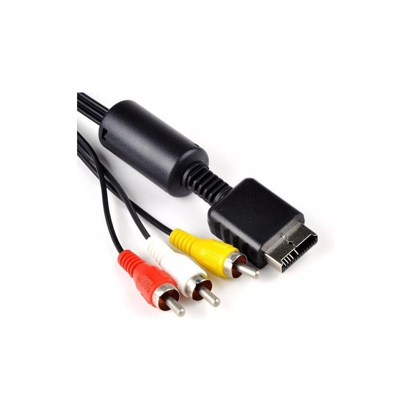 Cable Rca Av Aoweixun 1.5m Para Playstation 1 2 3 Ps1 Ps2 Ps3