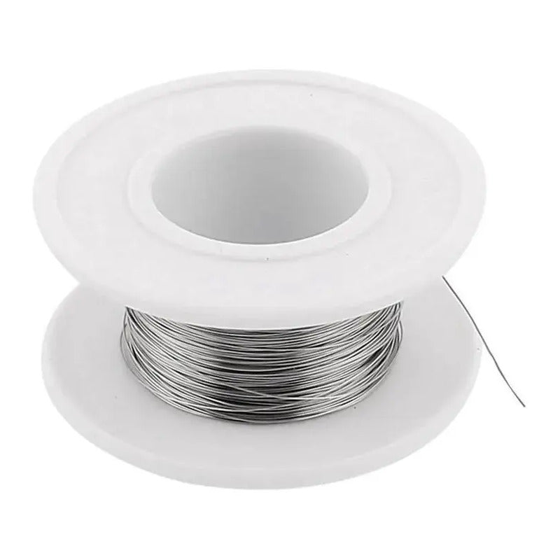 Carrete Rollo 20 Metros Nicrom Awg32 0,2mm 32g