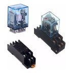 Rele Relay 24v Dc Ly2nj Hh62p Jqx-13f-l 10a Dpdt + Zocalo