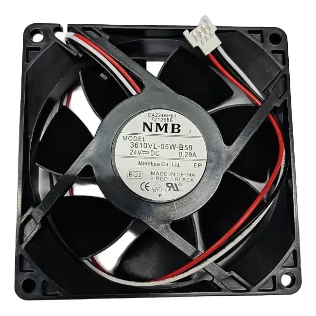 Ventilador Fan 3610vl-05w-b59 92x92x25mm 24v 3pin Negro 9225 Negro