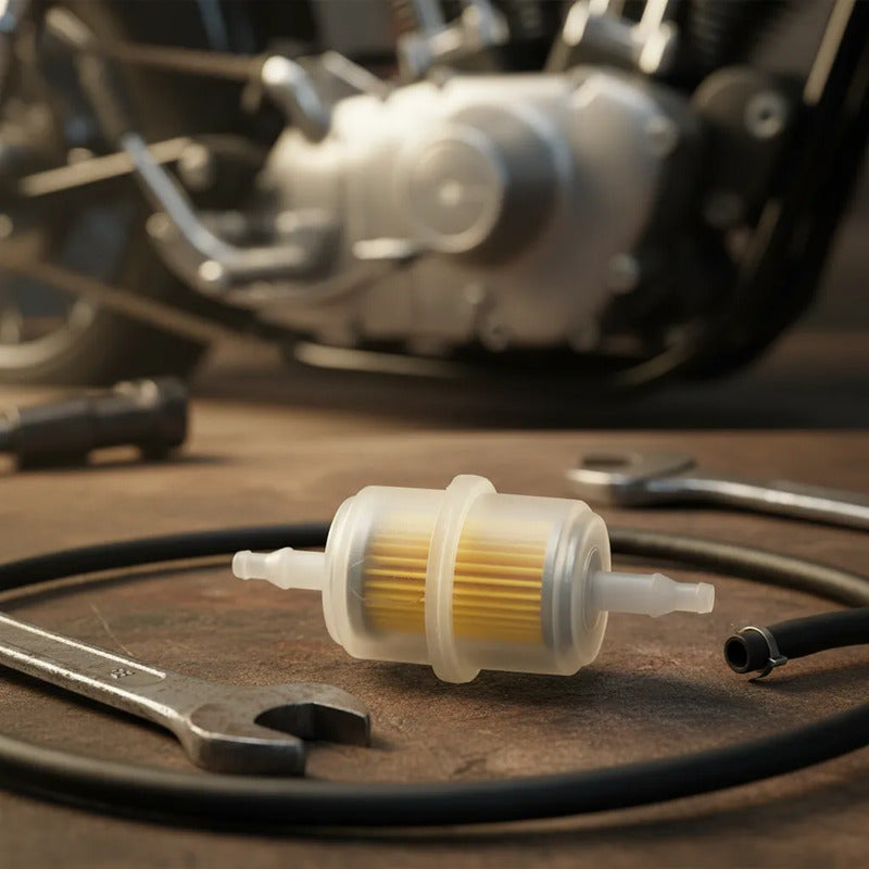 Filtro De Combustible Petroleo Bencina Motor Generador