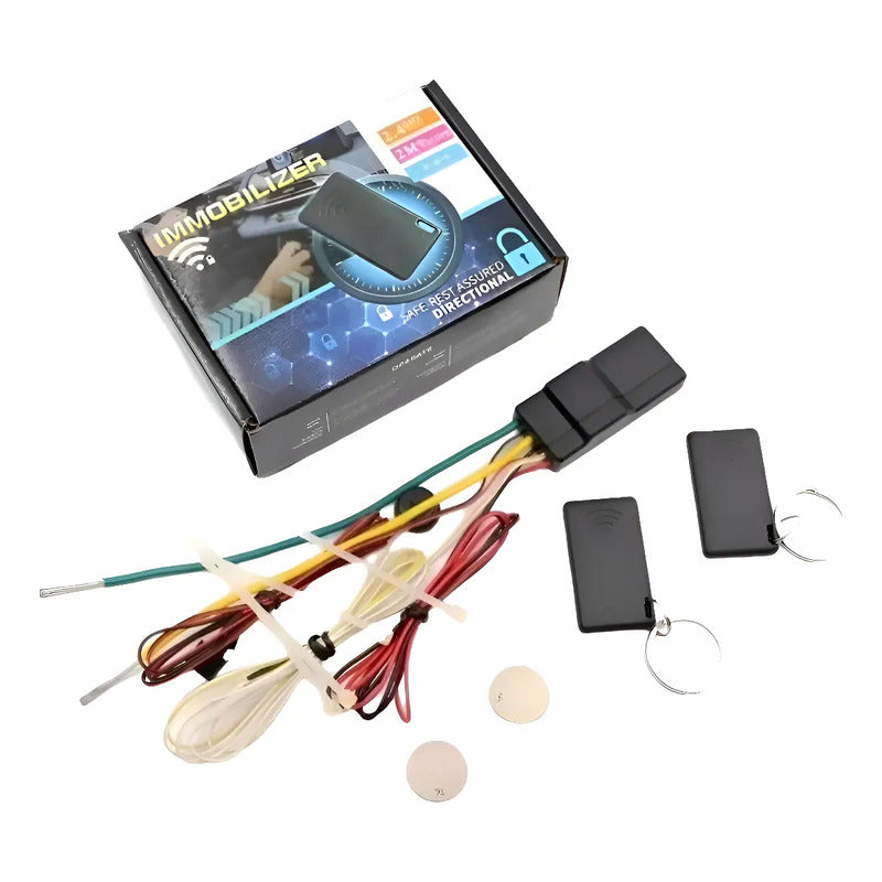 Inmovilizador Moto Auto Antiportonazo Sistema Antirrobo 2.4g