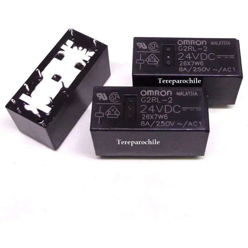 Relay Rele G2rl-2 24v Dc 8a Controla Hasta 250v (ac Dc) G2rl