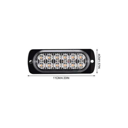 2x Foco Neblinero Luz Led Estroboscopico 12v 24v Blanca Azul