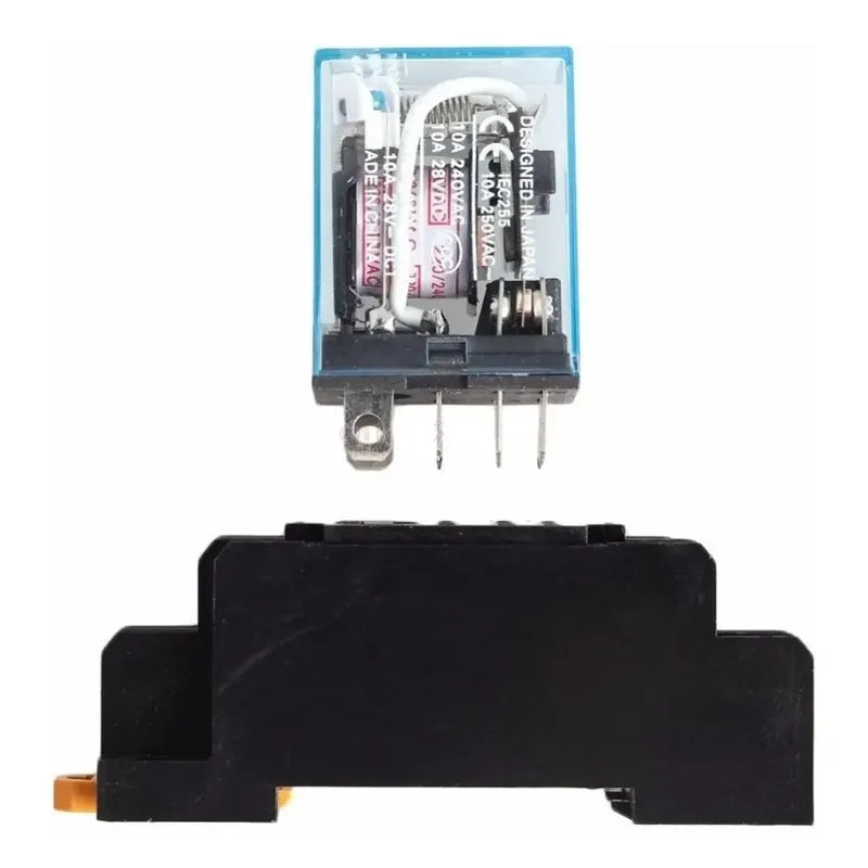 Rele Relay 12v Dc Ly2nj Hh62p 10a Dpdt Jqx-13f-l +zocalo