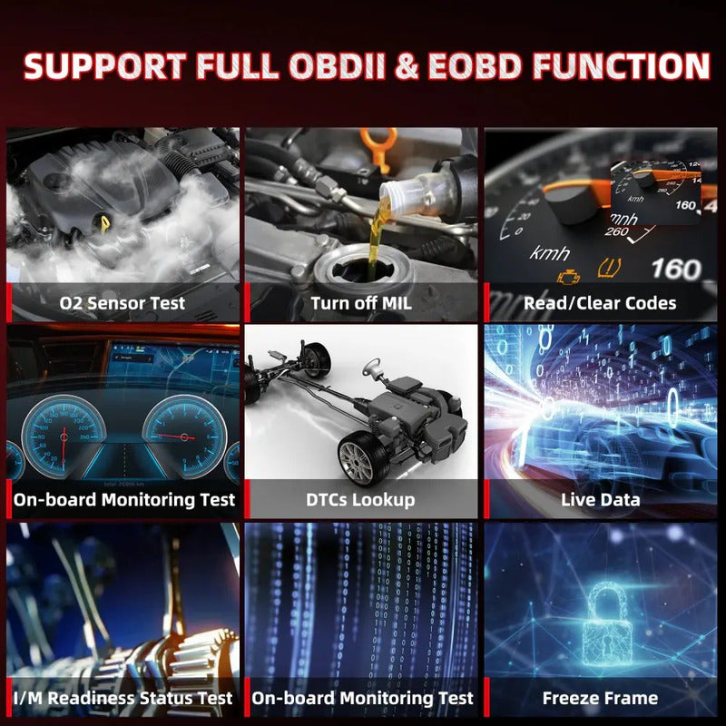 Scanner Obdii Thinkcar Automotriz Obd2 Thinksafe Multimarca
