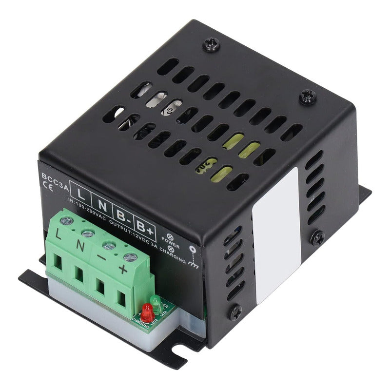 Cargador Mantenedor De Batería 12v 3a Generador Genset Bcc3a