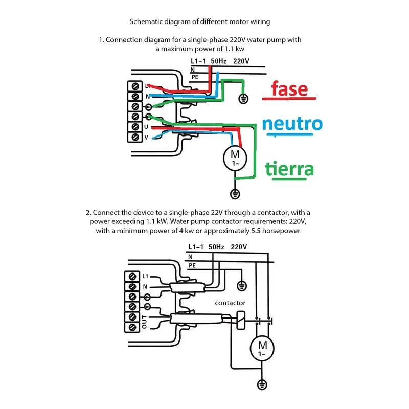 Controlador De Presion Bomba De Agua 220v 10a Presostato