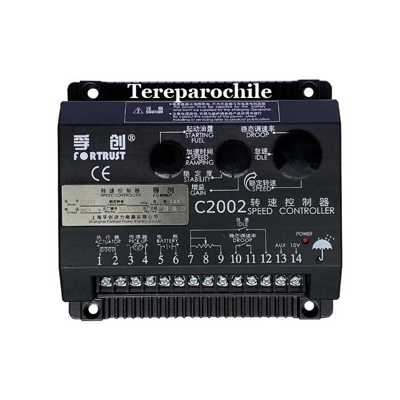 Regulador Control O Gobernador Velocidad De Motor Avr C2002