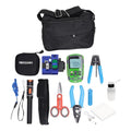 Kit Herramientas Fibra Óptica Aua-x5 Medidor Potencia Ftth Multicolor (negro, Azul Y Verde)