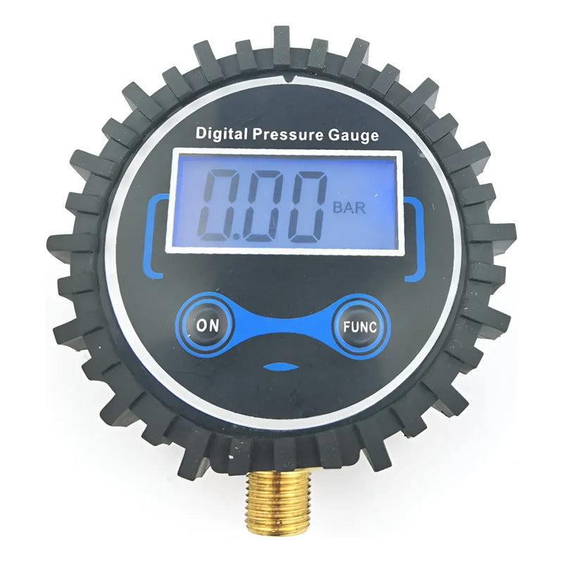 Manometro Digital Medidor Presion Neumaticos 0-200psi 1/4npt